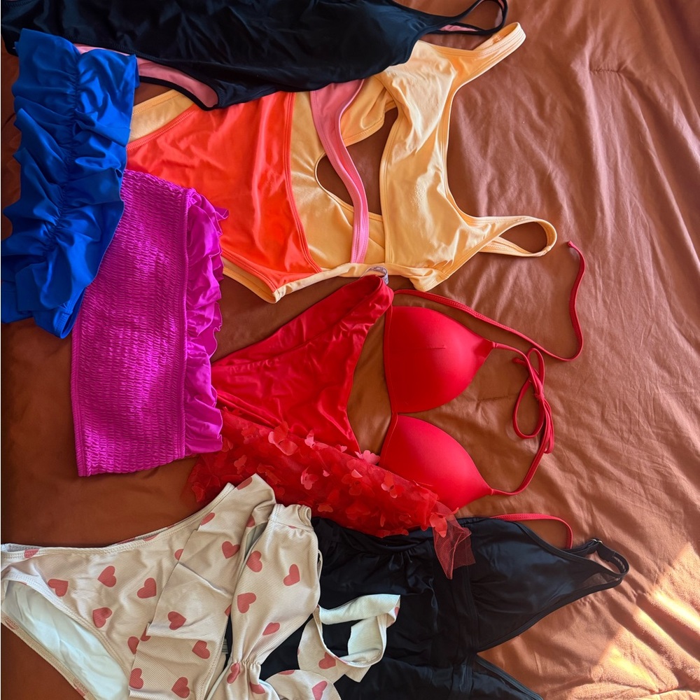 Women’s Bikini bundle - VS, popvil, shein, target brands all medium